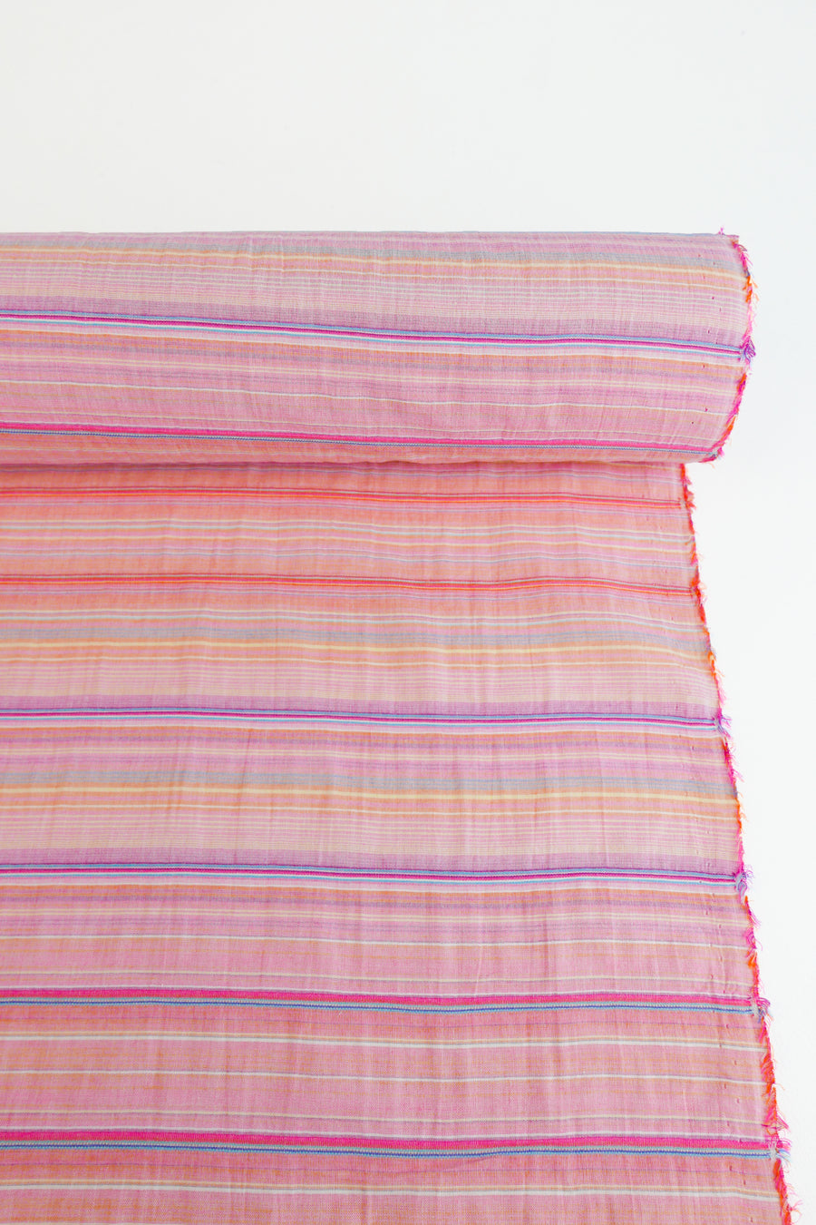 Senorita - Embroidered Stripe | Flamingo