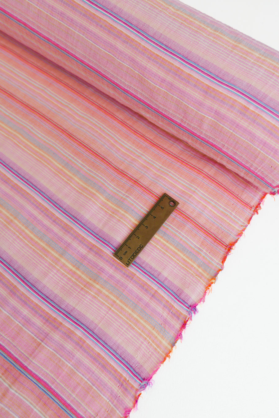 Senorita - Embroidered Stripe | Flamingo