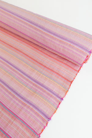 Senorita - Embroidered Stripe | Flamingo