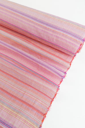 Senorita - Embroidered Stripe | Flamingo