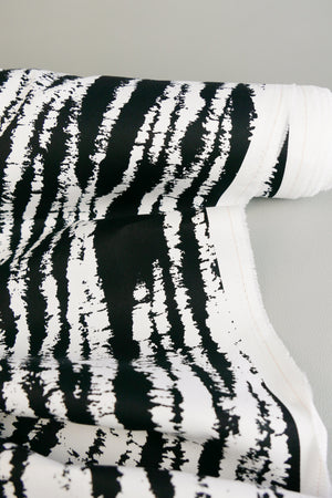 Yvonne - Cotton Sateen | Zebra