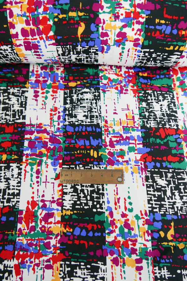 Multi Coda - Japanese Printed Viscose Remnant (1.8M)