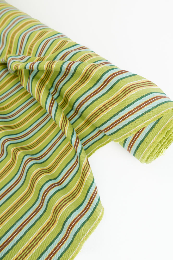 Austria - Italian Cotton Stripe | Pistachio