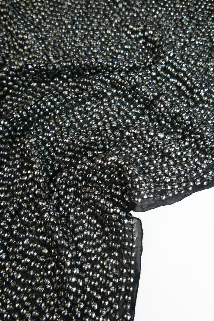 Indian Embroidered Silk Sequin | Armour (3M CUT)