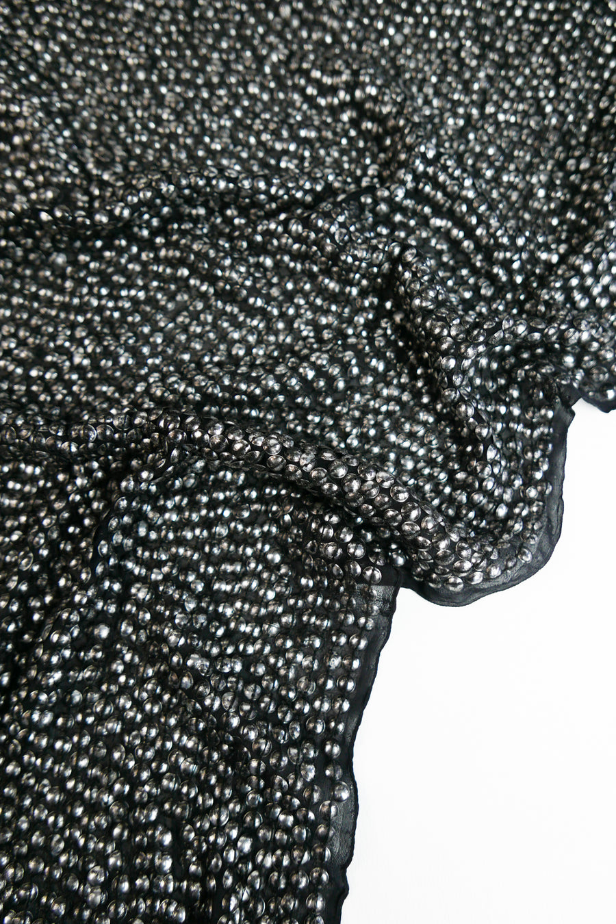 Indian Embroidered Silk Sequin | Armour (3M CUT)
