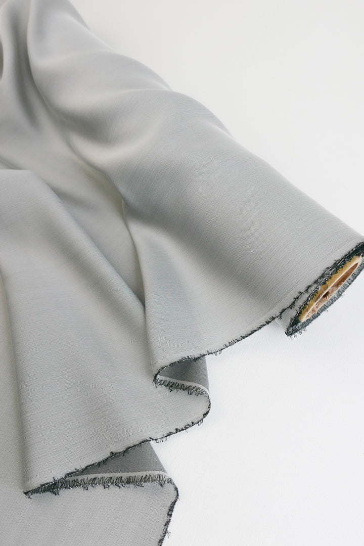 Double-Faced Shot Silk Chiffon | Steel