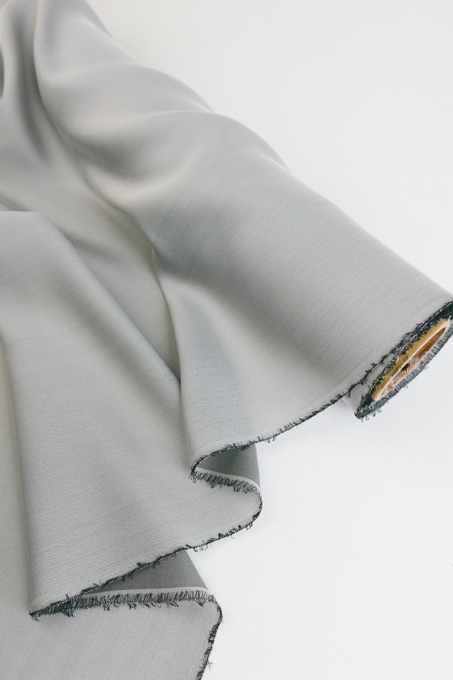 Double-Faced Shot Silk Chiffon | Steel