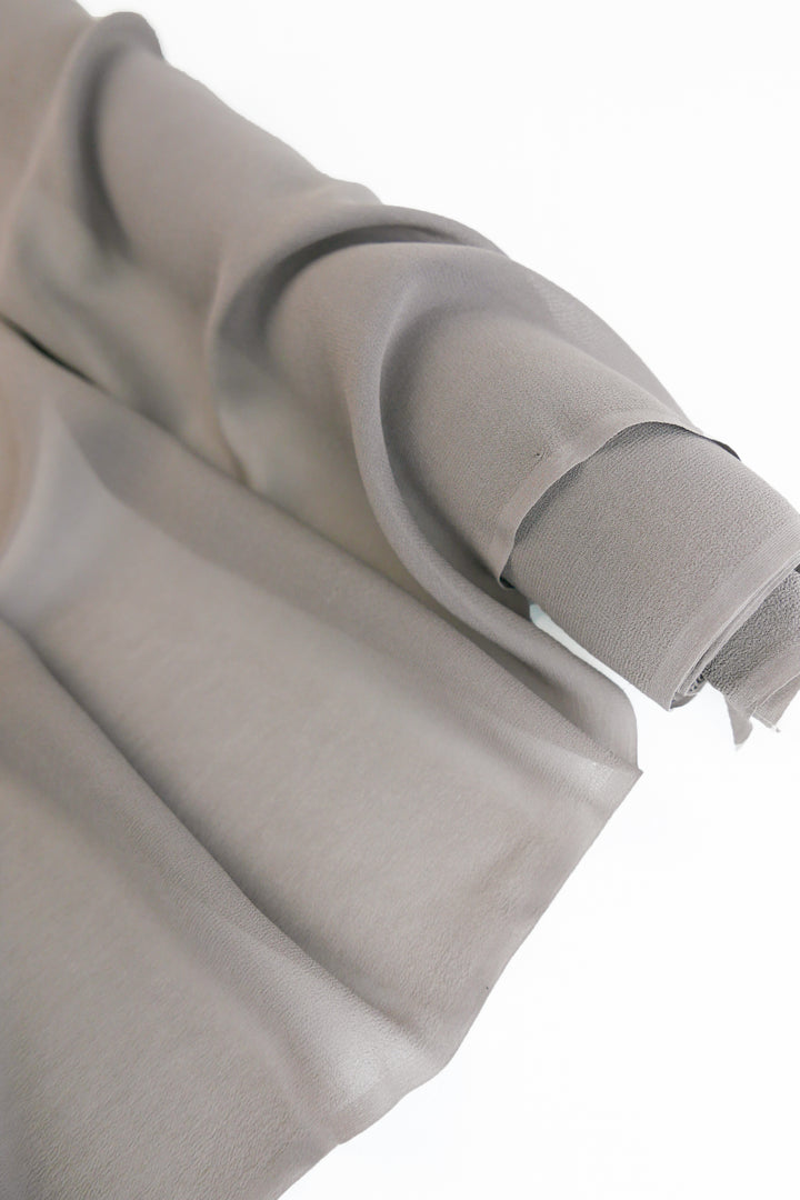 Silk Georgette | Dove Grey