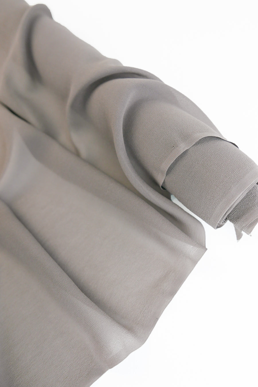 Silk Georgette | Dove Grey