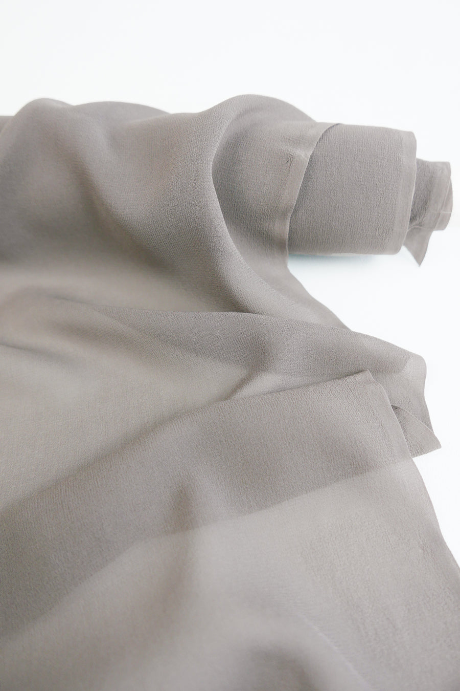 Silk Georgette | Dove Grey