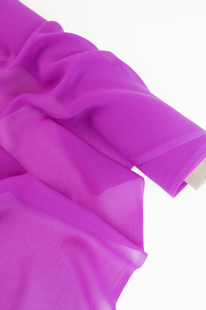 Silk Georgette | Magenta