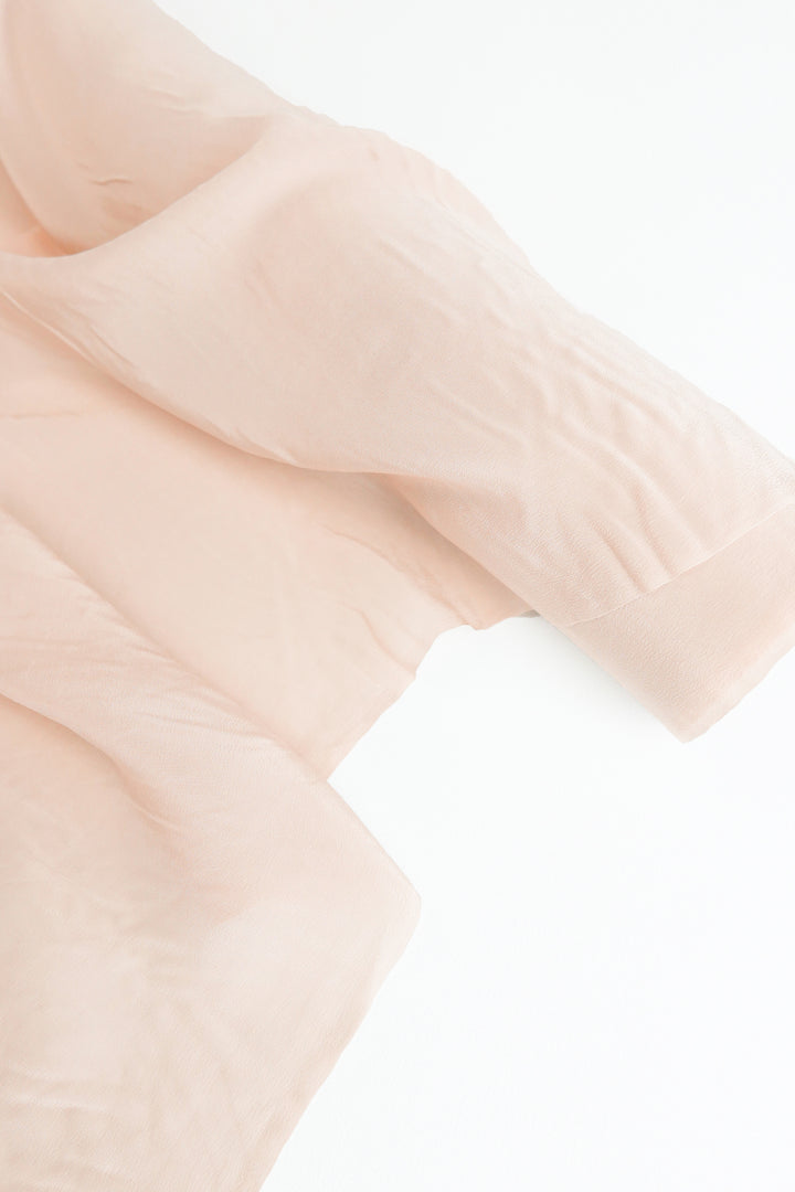 Silk Crepe De Chine | Misty Rose