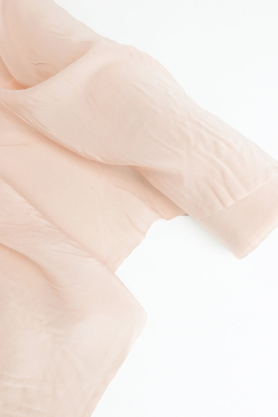 Silk Crepe De Chine | Misty Rose