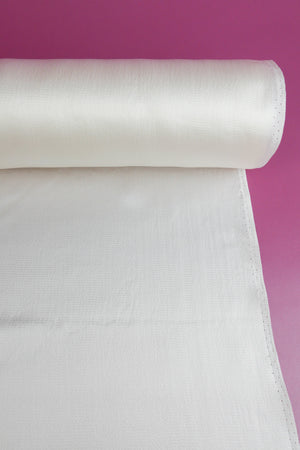 Hammered Silk Satin | Pearl
