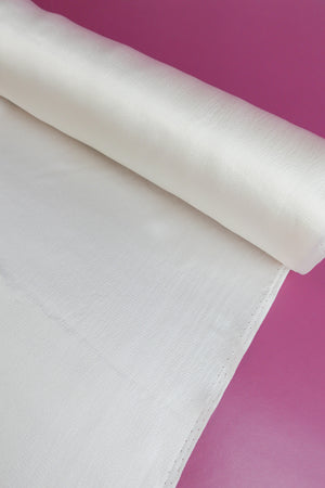 Hammered Silk Satin | Pearl