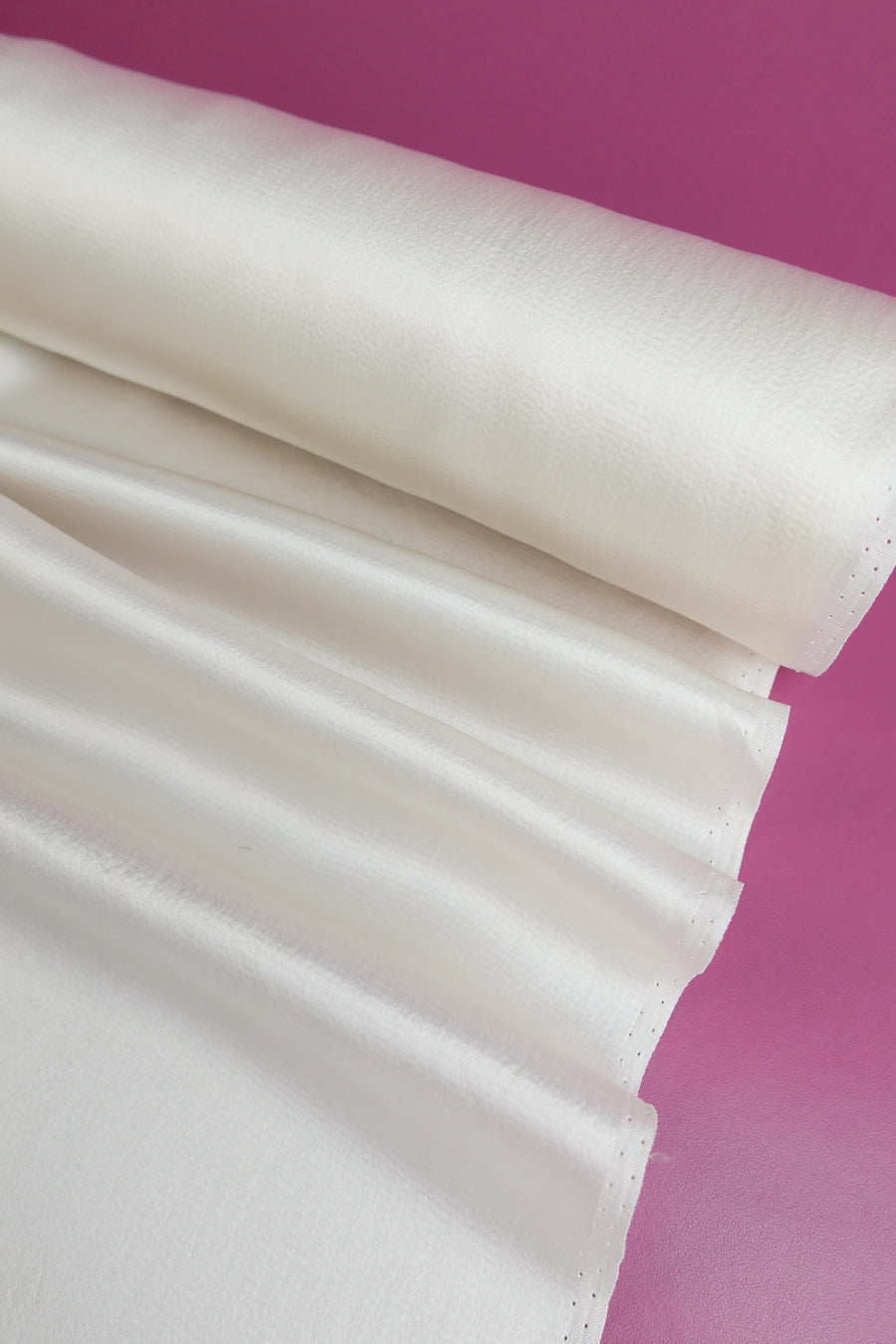 Hammered Silk Satin | Pearl