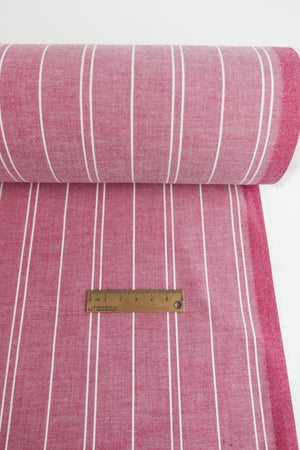 Scarlet - Yarn-Dyed Cotton Poplin | Raspberry
