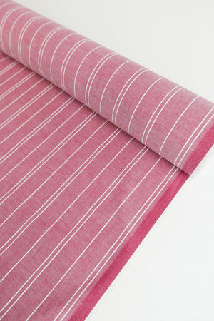 Scarlet - Yarn-Dyed Cotton Poplin | Raspberry
