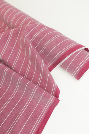 Scarlet - Yarn-Dyed Cotton Poplin | Raspberry