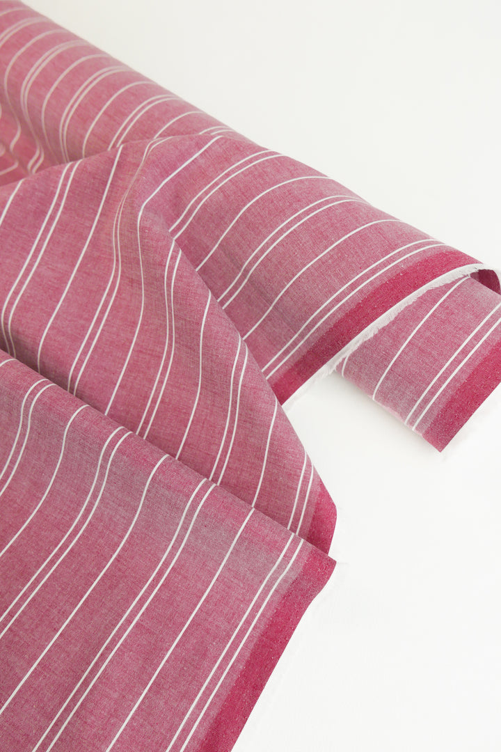 Scarlet - Yarn-Dyed Cotton Poplin | Raspberry