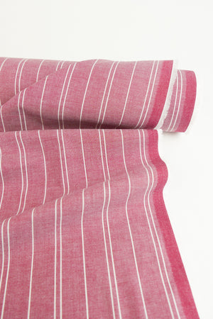 Scarlet - Yarn-Dyed Cotton Poplin | Raspberry