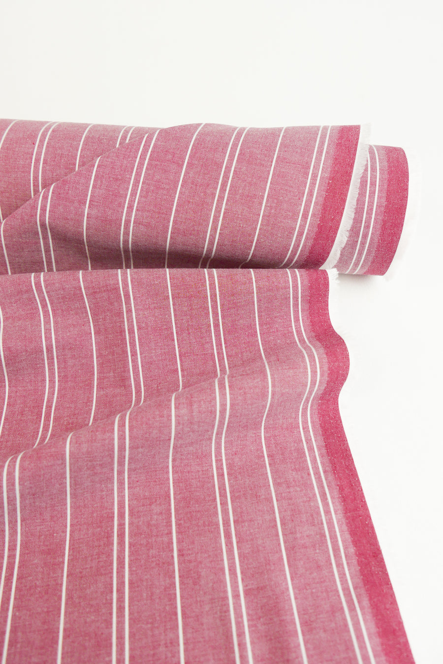 Scarlet - Yarn-Dyed Cotton Poplin | Raspberry