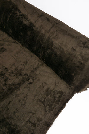 German Knotted Velvet Knit | Dark Chocolate