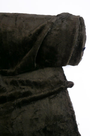 German Knotted Velvet Knit | Dark Chocolate