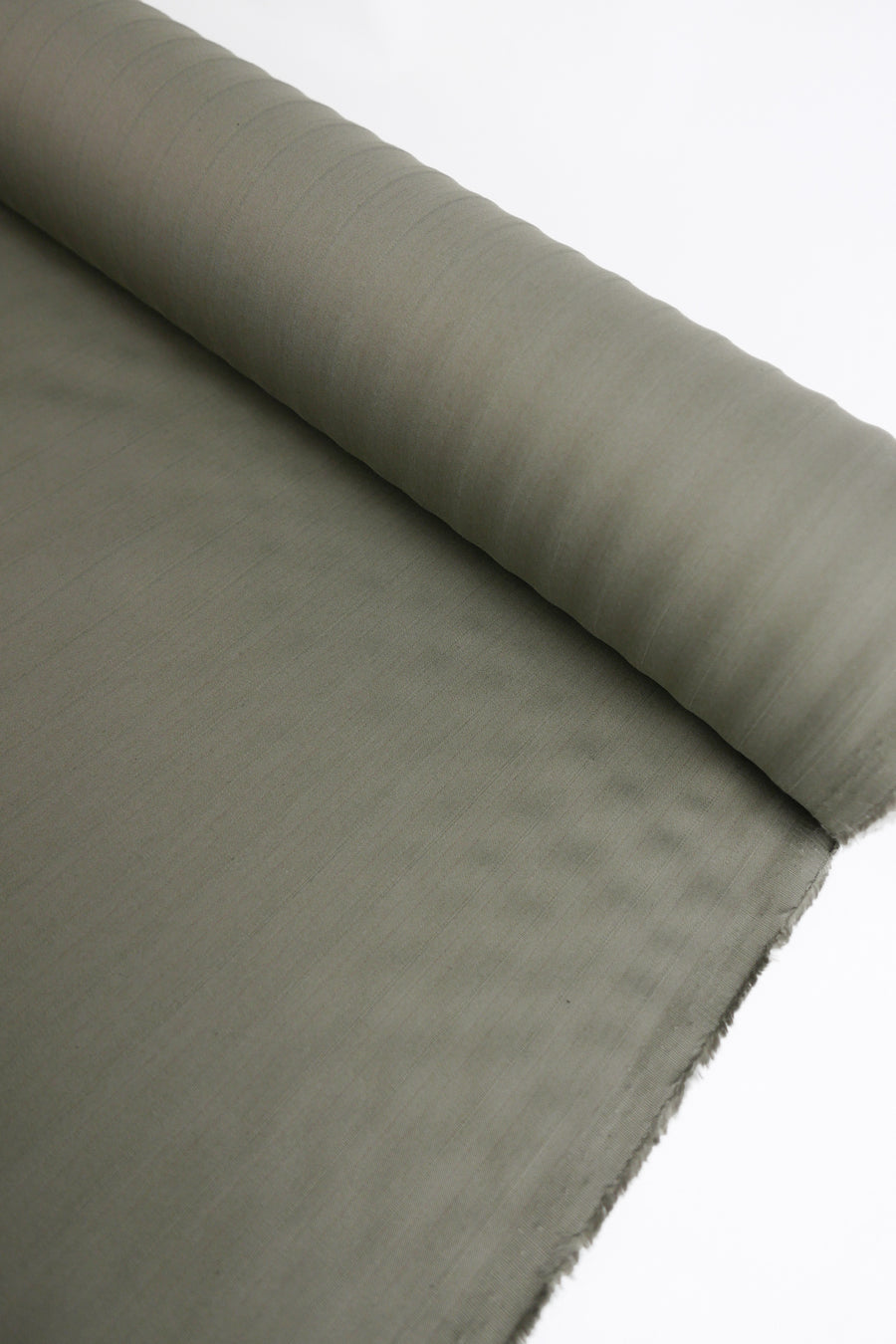 German Self-Stripe Cotton | Cement