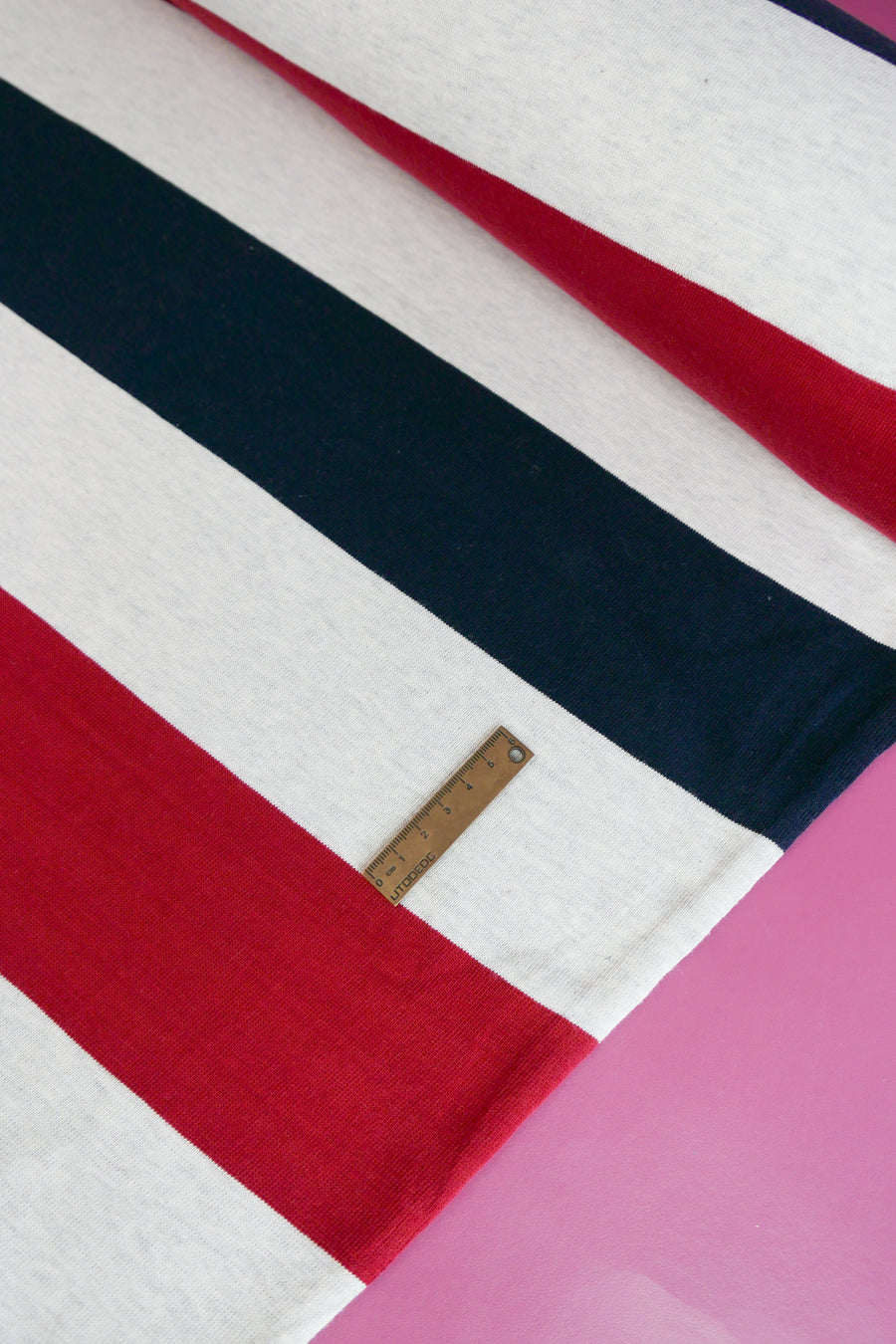 Wyatt - Australian Combed Cotton Knit | Rugby Stripe