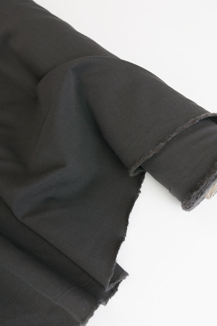 Roma - Italian Wool Suiting | Charcoal