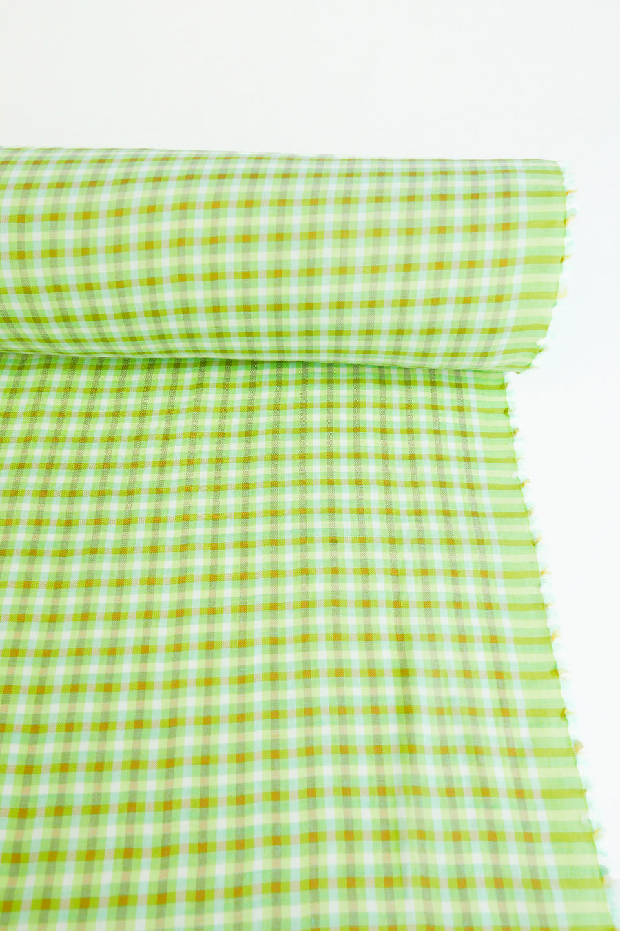 Viker - European Linen Seersucker | Lime