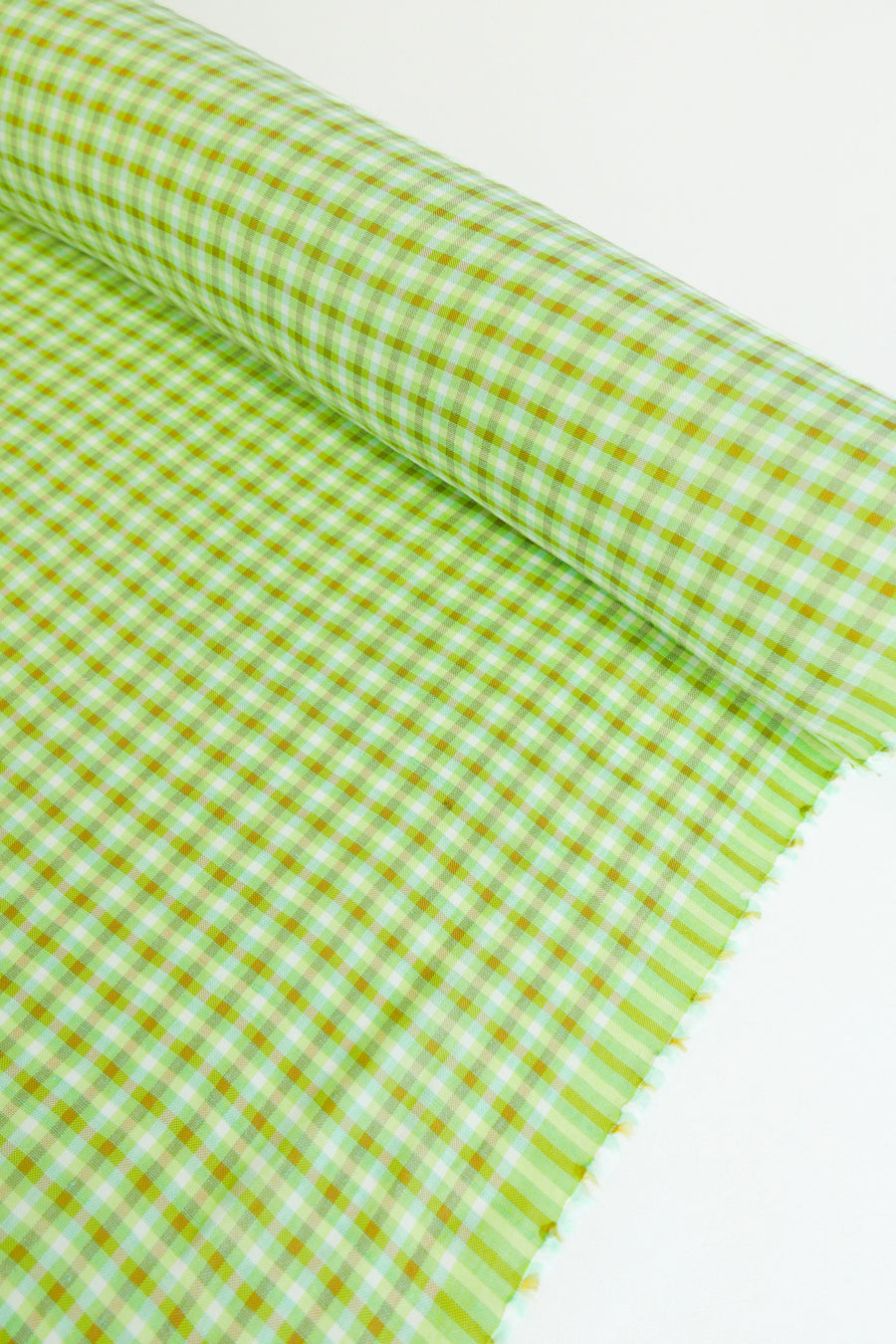 Viker - European Linen Seersucker | Lime