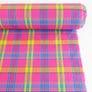 Madras Check - French Yarn Dyed Linen | Pink Punch