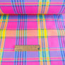 Madras Check - French Yarn Dyed Linen | Pink Punch