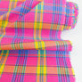 Madras Check - French Yarn Dyed Linen | Pink Punch
