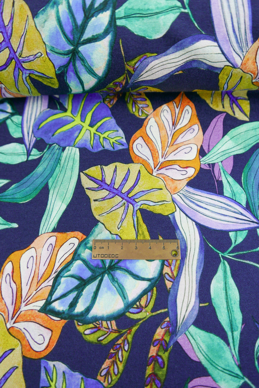 Wonderwall - Printed Viscose Knit | Midnight