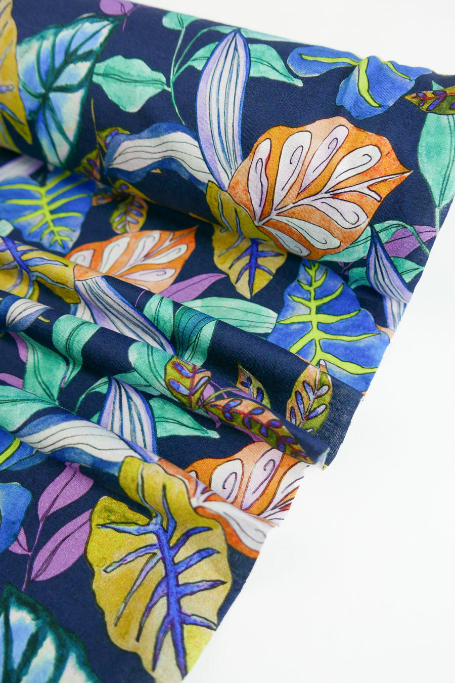 Wonderwall - Printed Viscose Knit | Midnight