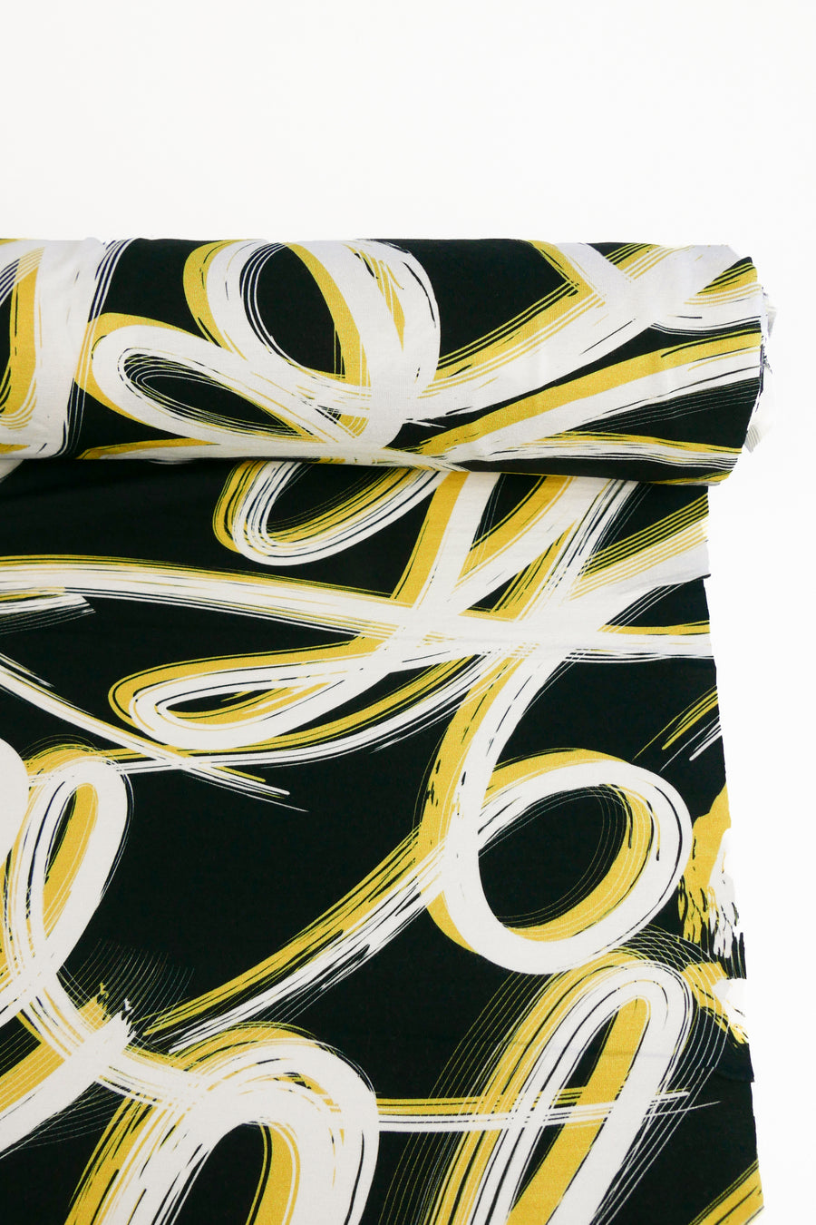 Dublin - Printed Viscose Knit | Honey