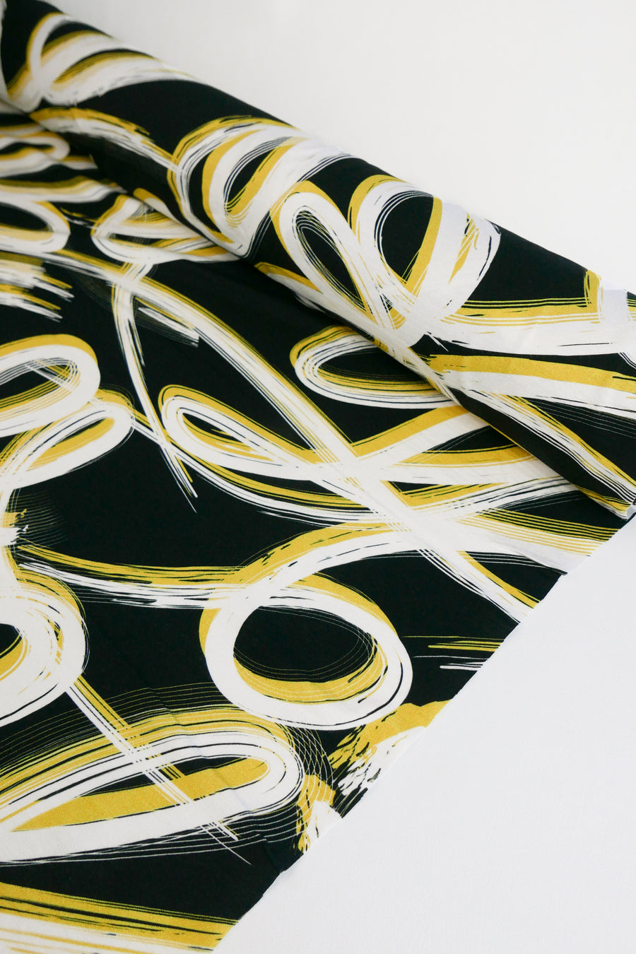 Dublin - Printed Viscose Knit | Honey