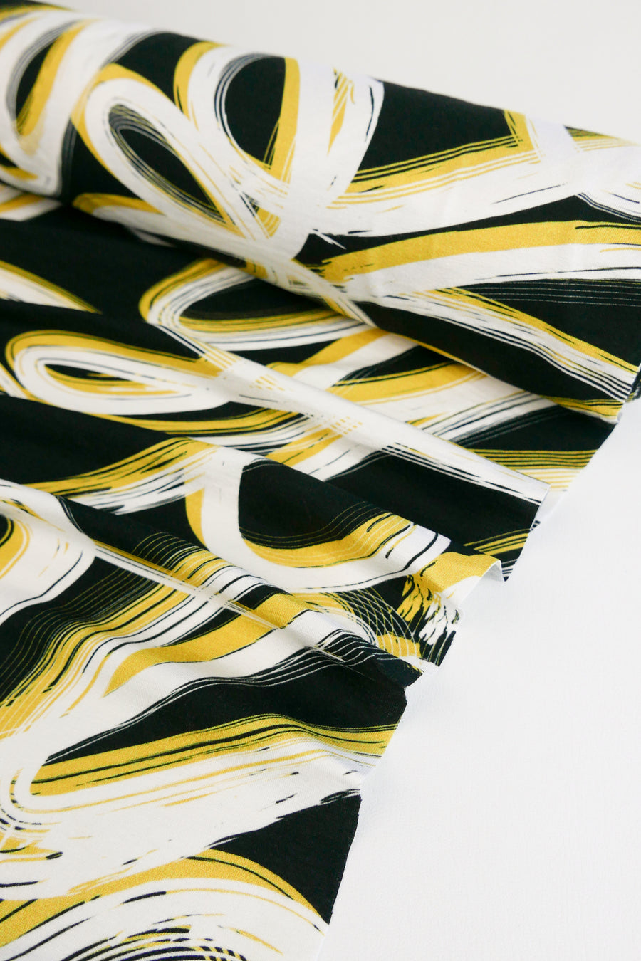 Dublin - Printed Viscose Knit | Honey