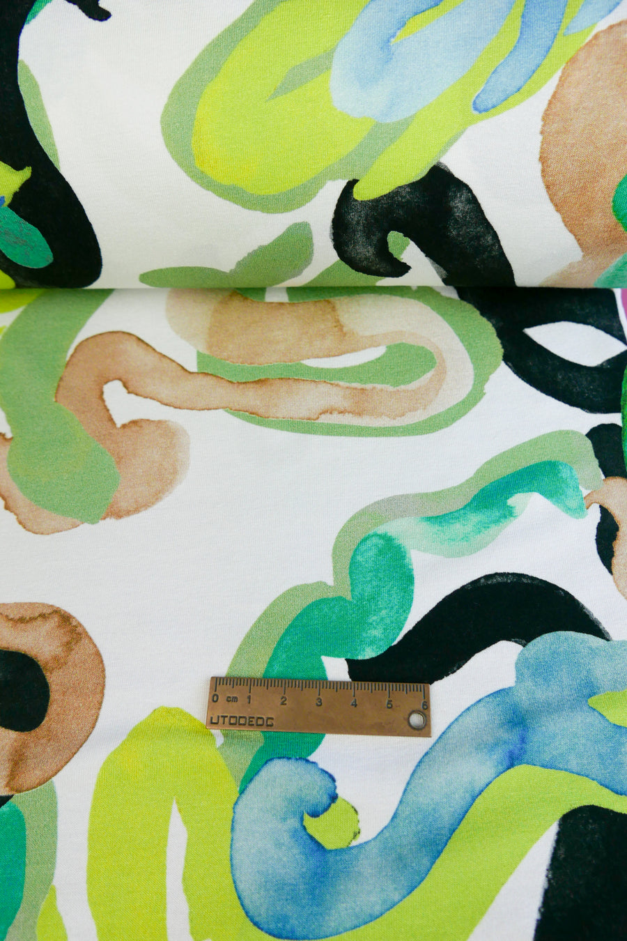 Jimi - Printed Viscose Knit | Verde