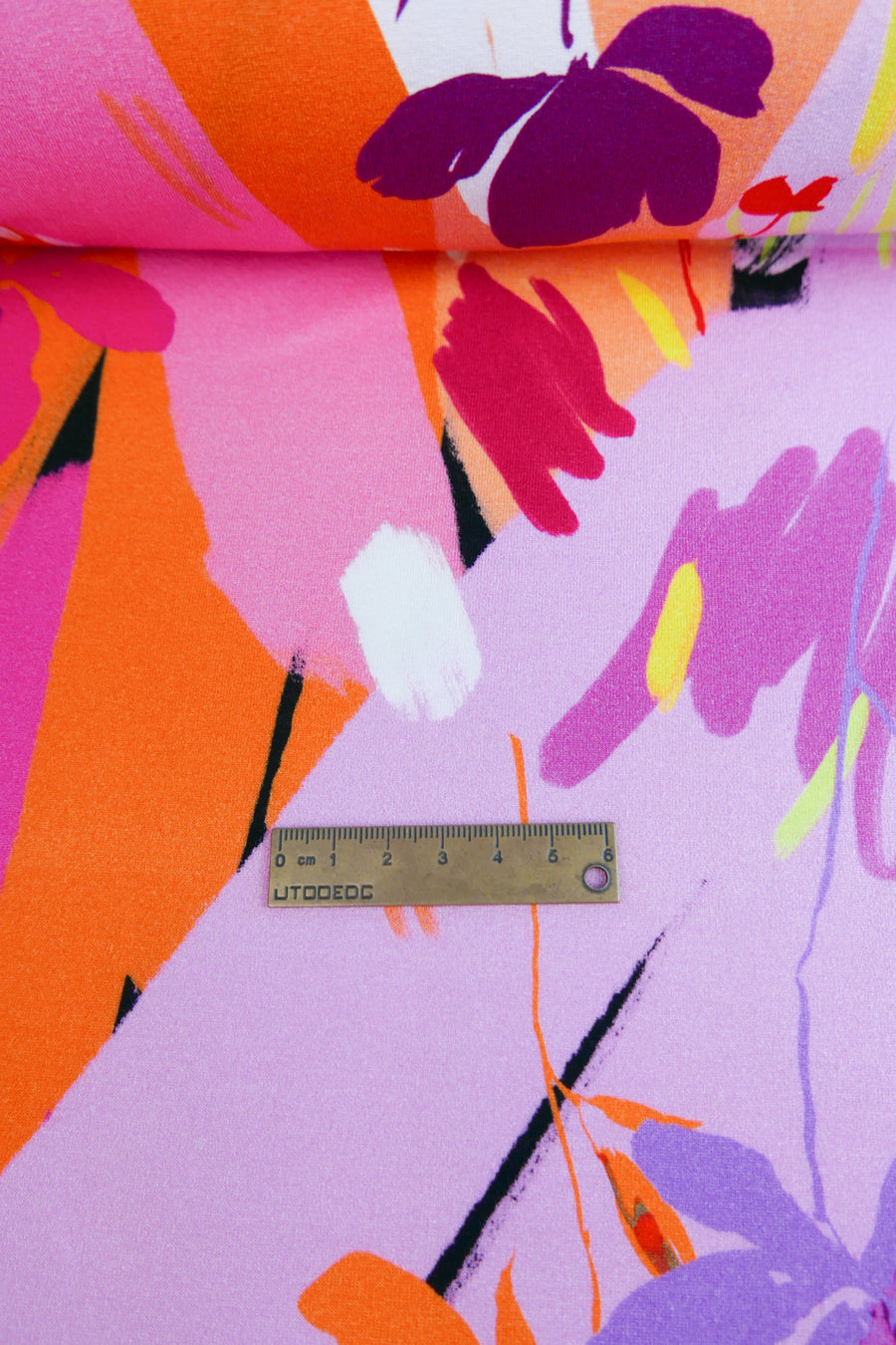 Paloma - Printed Viscose Knit | Rose Quartz