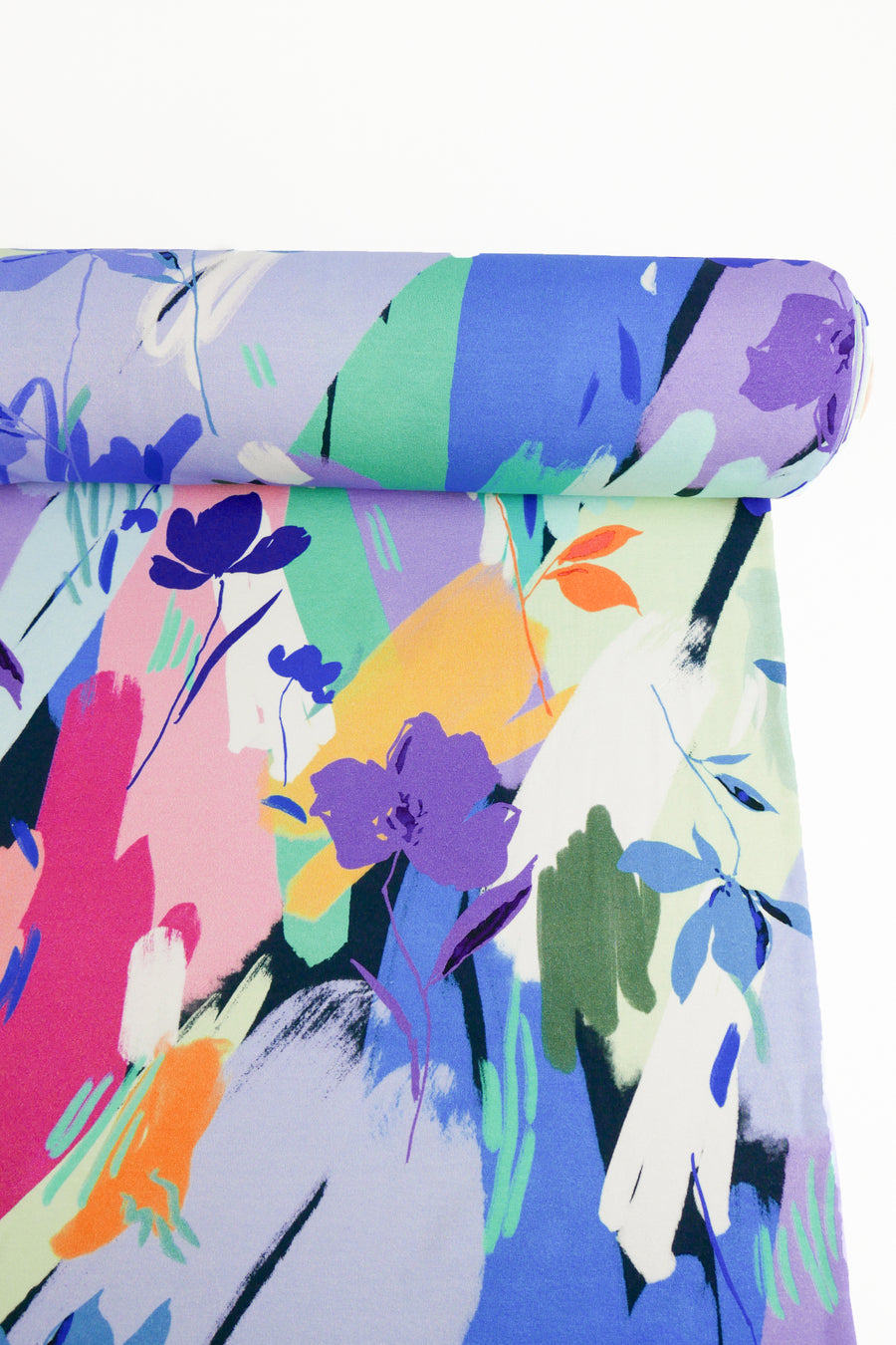 Paloma - Printed Viscose Knit | Turquoise