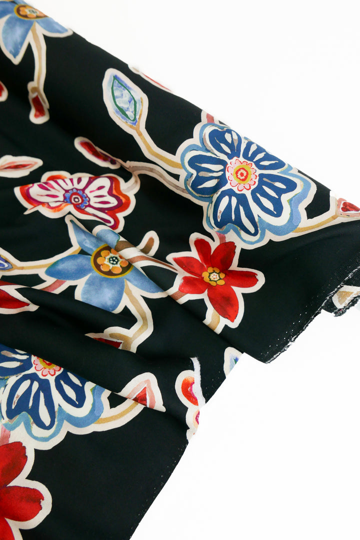 Matisse - Viscose Sateen | Poppy