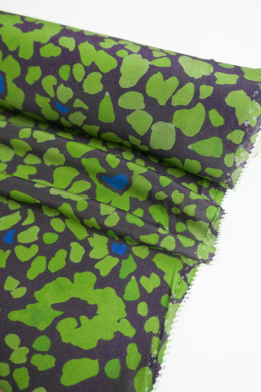 Dahlia - Printed Viscose | Lime