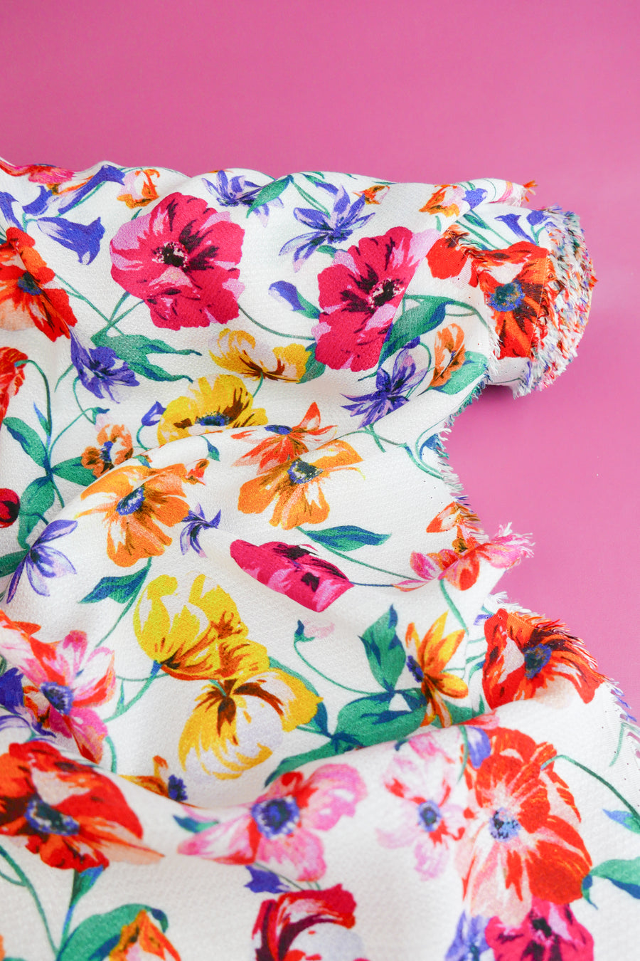 Aura - Viscose Print | Pearl