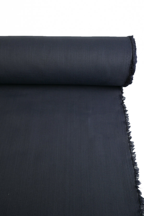 Bambi - Stretch Linen | Navy #7