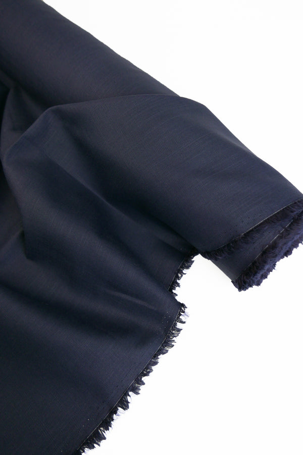 Bambi - Stretch Linen | Navy #7