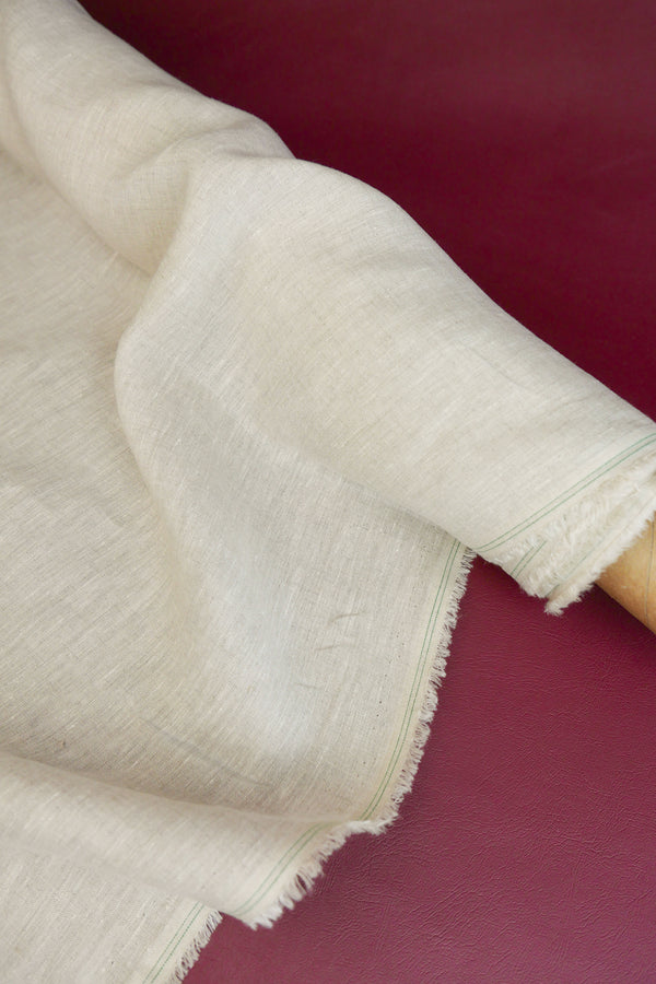 Marley - Crosshatch Linen | Natural